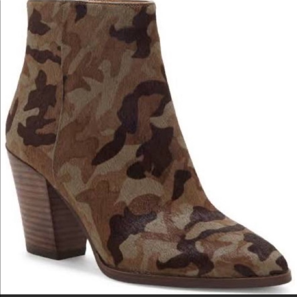 Lucky brand Calf Hair booties